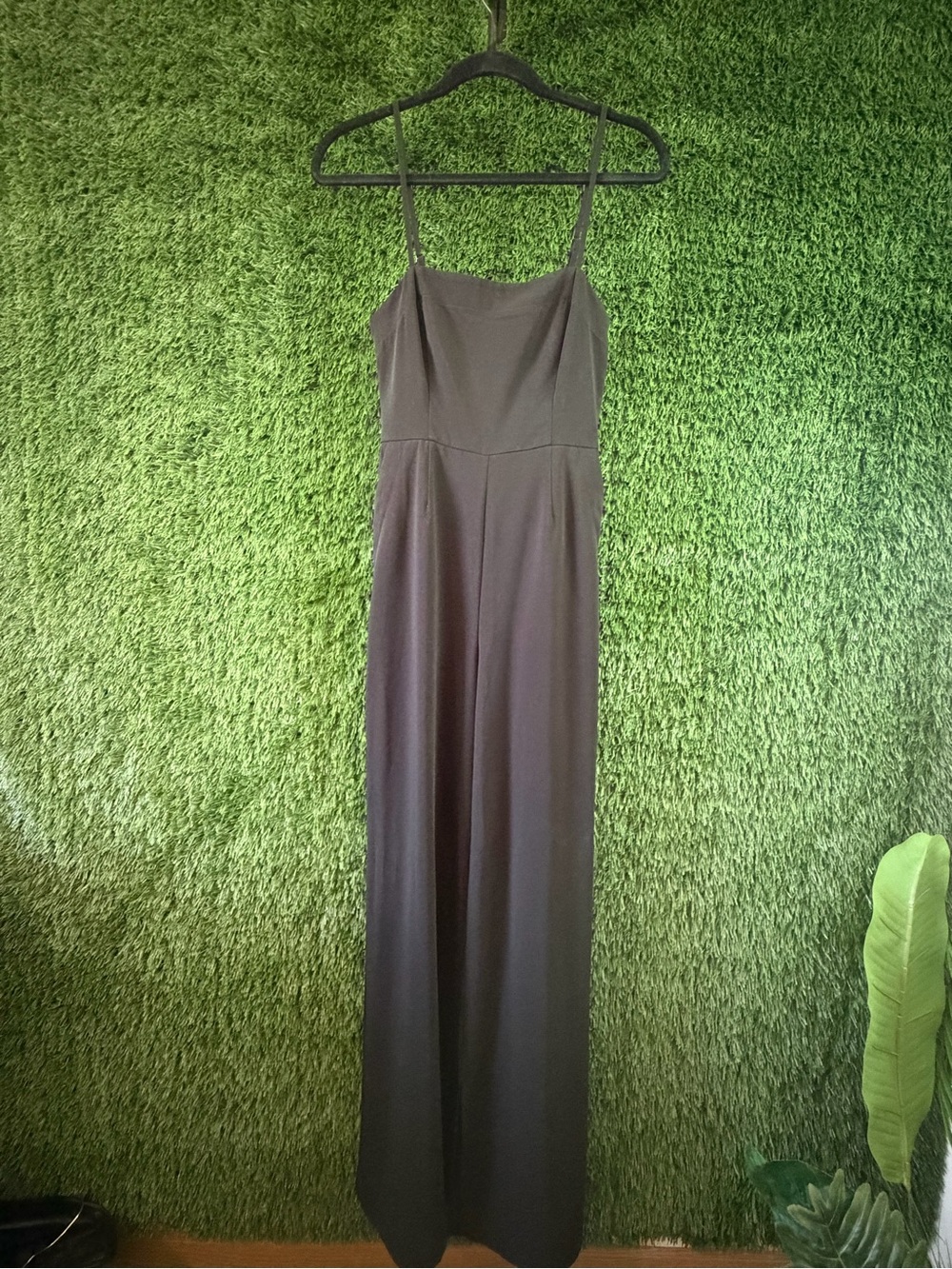 Express Black Spaghetti-Strap Maxi Dress